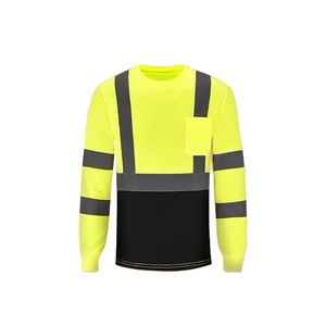 Polo de sécurité à manches longues haute visibilité, personnalisé avec logo, de haute qualité, fabriqué par Wings Traders en gros - Product Image 6