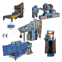 Xinke Q32 Automático Tipo de oruga Máquina de granallado Cinturón de goma Tumblast Shot Blast Motor Competitivo