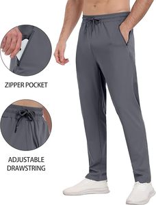 Personnalisé en gros 2024 pantalons de jogging pantalons de survêtement personnalisés pantalons décontractés conception personnalisée pantalons pour hommes - Product Image 3
