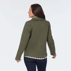 Chaqueta informal abotonada para hombre con bolsillos, ropa de abrigo ligera de manga larga para el trabajo y la moda diaria - Product Image 3