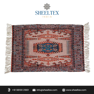 Proveedor indio Alfombras modernas hechas a mano Impresión digital de algodón de lujo para la decoración del hogar para la sala de oración Cocina Comedor Uso del coche - Product Image 2