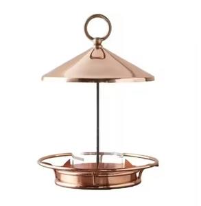 Comedero para pájaros, comederos de pájaros salvajes de Metal resistente para colgar al aire libre, comedero para pájaros exteriores para jardín, patio, decoración de patio trasero, uso - Product Image 6