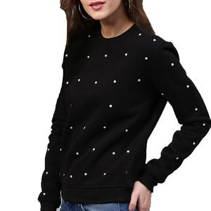 Kivotech Customized High Quality Rhine <b>Washed</b> Women Sweatshirts Casual Wear Hot <b>Sale</b> Breathable Women Sweatshirts - Product Image 1