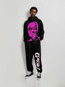 Fashion Men's Hoodies Sweatshirts Y2k <b>Gothic</b> Printed Men's Streetwear <b>Hoodie</b> Hip Hop Long Sleeve Heavyweight Oversized Hoodies - Product Image 2