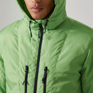 LOW MOQ Premium Quality Lightweight Waterproof Breathable Quilted Jacket Custom <b>Printed</b> with Logo in Pakistan for Winter - Product Image 4