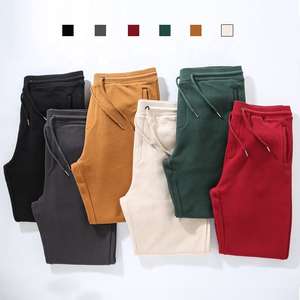 Pantalon de jogging de gym design personnalisé pour hommes grande taille pantalon de survêtement en coton brodé poches taille moyenne cordon de serrage sweat d'entraînement - Product Image 6