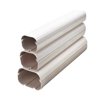 Fabriqué en Chine fabricant personnalisé PVC climatiseur conduit couvercle de tuyau goulotte câble canal AC couvercle de tuyau