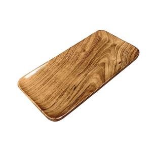 Bandeja de madera para desayuno de comida de estilo único, artículos de fiesta, bandeja decorativa para servir, hogar, Hotel, restaurante, uso de catering - Product Image 3