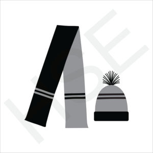 Conjunto Clásico de Gorro de Punto Multicolor con Bufanda Cálida - Product Image 3