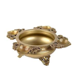 Elegant Brass <b>Bowl</b> Handmade Decorative <b>Metal</b> <b>Bowl</b> for Kitchen Dining and Home Table DECOR r Accent Piece - Product Image 3