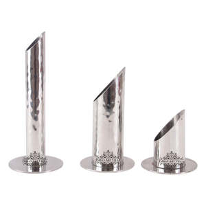 Juego de 1 florero de acero para brotes, soporte para pajitas y palillos - Product Image 1