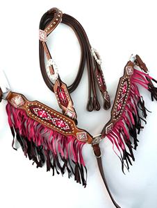 Offre Spéciale de qualité supérieure Futurity Knott Western Style Cheval Headstall en cuir Excellent prix pour l'équitation - Product Image 2
