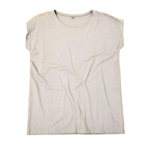 Moda-Advance 2025 Camiseta de gran tamaño con estampado personalizado Camiseta informal de media manga holgada de inspiración europea para versatilidad Camiseta de mujer - Product Image 1