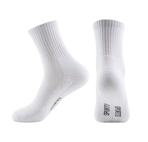 Calcetines de gimnasio de alta calidad, estilo Atlético absorbente de sudor para uso Unisex, bordado personalizado, ajuste de estilo alto para uso Unisex - Product Image 3