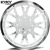 Jantes KYKY Duallyly 20x8.25 22x8.25 24x8.25 pouces en alliage 8x170 8x180 8x200 10x225 10x285.75 pour Chevrolet Silverado 2500HD 3500HD