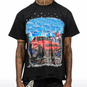 T-shirt en coton pour tous les jours, confortable, respirant, tissu doux, vêtements décontractés à manches courtes pour hommes et femmes - Product Image 2