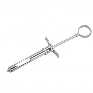 Jeringa de aspiración dental Surtechs Instrumento quirúrgico de Odontología de acero inoxidable alemán con cabeza - Product Image 1