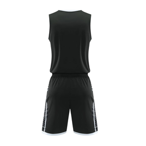 Ensemble d'uniformes de basket-ball sur mesure de haute qualité, impression sérigraphique personnalisée, respirant, anti-humidité, grande taille - Product Image 3