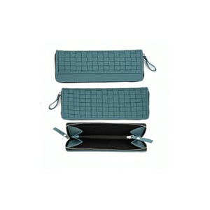 Cartera de diseñador de cuero vegano grande de diseño moderno estilo de moda de dama de lujo con cierre de cremallera de buena calidad y rentable - Product Image 1