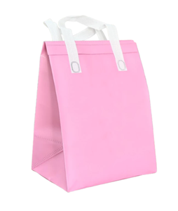 Bolsas de tela no tejida impresas personalizadas para entrega de alimentos, para envasado de comida para llevar y transporte de alimentos reutilizables - Product Image 3