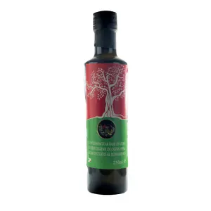 Made In Italy Italian Extra Virgin Olive Oil With Rosemary In Bottle 0 25 Lt Whosale Price Without Dyes And Preservatives