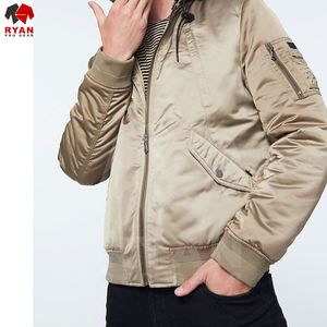 Chaqueta Bomber de lona de alta calidad personalizable al por mayor para hombre, último diseño fabricado en Pakistán - Product Image 5