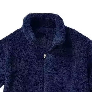 Vente directe d'usine Veste en sherpa pour homme Hiver Coton polaire Col montant Personnalisable Haute qualité Écologique - Product Image 4