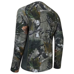 Polyester chemise hommes Fitness à manches longues hommes chasse chemise personnalisée en gros véritable arbre tactique uniforme Camouflage - Product Image 6