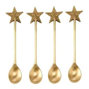 Juego de cucharas de café de alta calidad, vajilla de Metal de acero inoxidable para té y postre, utensilios de cocina para uso diario - Product Image 4