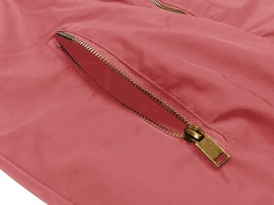 2025 haute qualité hiver col montant coupe-vent personnalisable Logo poche zippée Bomber veste pour hommes femmes Streetwear mode - Product Image 5