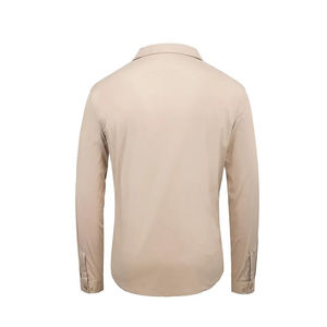 Auténtico escote jacobita soporte de algodón 100% camisas escocesas tradicionales Cierre de botón de cuerno para Recreaciones históricas - Product Image 3