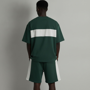 Ensemble 2 pièces pour homme, qualité supérieure, vêtements décontractés d'été, taille plus, polyester/coton tricoté, coupe ample, 2 couleurs - Product Image 4