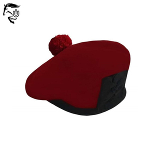 Venta caliente 2025 Gorros Glengarry | Gorro de lana unisex con bordado | Suministro de fábrica al por mayor" - Product Image 4