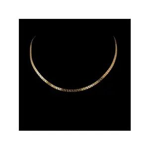 引人注目的设计奢华高级珠宝18kt黄金意大利链来自印度供应商