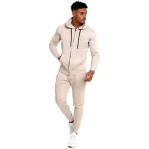 Survêtement en polaire baggy épais 100% coton personnalisé taille XXL Pantalon de survêtement à capuche pour hommes Ensembles de survêtement Fabricant de survêtements d'hiver - Product Image 2