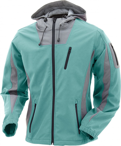 Chaqueta de concha blanda informal para mujer Proveedor OEM Prendas de abrigo ligeras para exteriores con ajuste a prueba de viento Logotipo personalizado aceptado - Product Image 4