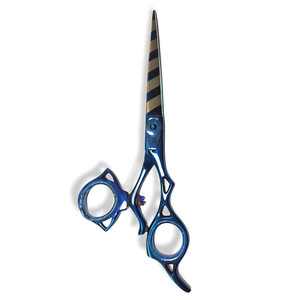 กรรไกรตัดผมเหล็กกรรไกรตัดผมพร้อมแหวนปรับได้และแหวนยาง - Product Image 6