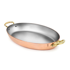 Utensilios y Accesorios de Cocina de Gran Capacidad, Forma Redonda, Acabado en Cobre y Plata, Textura Martillada, Metal de la Mejor Calidad - Product Image 4