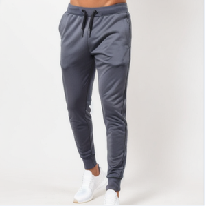 Meilleure vente pantalon de jogging en coton de couleur unie pour hommes personnalisé Vintage décoré printemps automne décontracté Fitness pantalons de survêtement BD - Product Image 1