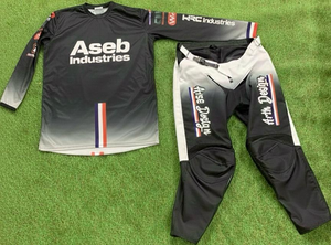 Ensemble de course tout-terrain de motocross sur mesure, pantalon et maillot de motocross, pour la conduite, kit de motocross de haute qualité - Product Image 3