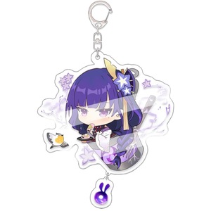 2025 porte-clés Anime acrylique personnalisable charme de personnage de dessin animé mignon pour les fans et le style personnel - Product Image 2