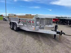 Remorque à benne basculante hydraulique à 2 roues pour travaux lourds Remorques agricoles haut de gamme - Product Image 6