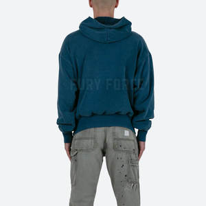 Ropa de calle de alta calidad para hombre, sudaderas con capucha de lavado ácido, jersey de gran tamaño, sudaderas con capucha de lavado ácido para hombre - Product Image 5