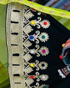 Banjara Tribal étnico vintage kuchi vestido, Afgano/Pakistán Kuchi fiesta tradicional multicolor vestido Kochi vestido 3018 - Product Image 5