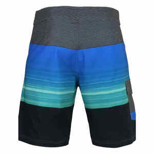 Short de course athlétique bleu clair pour hommes Short d'entraînement de sport à séchage rapide avec cordon de serrage Short de fitness personnalisé - Product Image 3