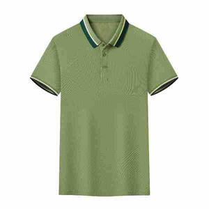 เสื้อโปโลแขนสั้นสำหรับงานปาร์ตี้เสื้อโฆษณาปกพิมพ์ลายปักโลโก้ออกแบบได้ตามต้องการ - Product Image 3