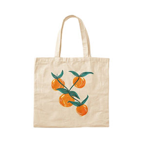 Bolsa de compras de lona de algodón de alta capacidad, venta al por mayor, logotipo impreso personalizable, diseño elegante - Product Image 1