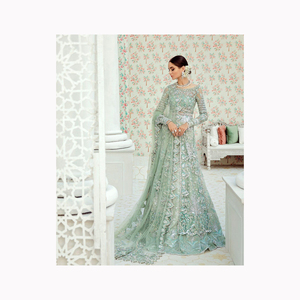 Diseñador nupcial Lehnga Choli para niñas Fiesta Vestidos de novia Lehenga Choli A precio al por mayor con tela georgatte - Product Image 6