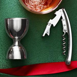 Jigger de Barra Doble Cara Elegante, Herramienta de Medición de Cócteles de Precisión con Acabado Liso, Vertido Preciso y Equilibrio Profesional - Product Image 4