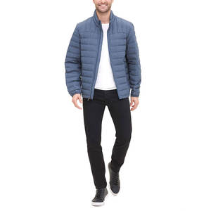 Chaqueta de Invierno para Hombre, Estilo Urbano, Cuello Alto, de Lona, Acolchada, OEM, Alta Calidad, Logotipo Frontal Personalizado al por Mayor - Product Image 4